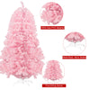 Decorative Pink Artificial Christmas Tree Xmas Full Tree Mall Seasonal Holiday