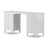 White Dressing Table Desk Vanity Table 8 Drawer Wooden EDWARD HOPPER Furniture