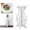 Sofa Side Tables Living Room Round Tea Coffee Lamp Plant Stand White Furniture