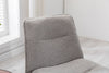 Modern Lounge Recliner Chair Sleeper Sofa Living Room Cinema Armless Chair Grey
