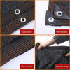 LEVEL Garden Sunscreen Net Sunblock Shade Net Plant Car Cover Anti-UV 18 pin