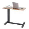 Heavy-Duty Rolling Cart Overbed Bedside Table Laptop Desk Medical Home Bed Tray
