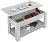 High Gloss Coffee Table With Storage Lift Top Up Wooden Living Room Furniture UK