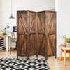 4 Panel Room Divider Wooden Screen Wall Folding Room Partition Separator Privacy