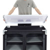 Outdoor Camping Kitchen Stand Kitchen Compartments Storage Stable with Carry Bag