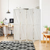 4 Panel Room Divider Wooden Screen Wall Folding Room Partition Separator Privacy