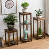 2-Tier Console Table End Side Sofa Side Table Bonsais Plant Stand Display Decor