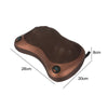 Electric Lumbar Neck Back Massage Pillow Massager 16 Kneading Cushion Heat Home