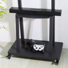 32-80" Mobile TV Cart Floor Stand Home Mount TV Trolley Exhibition Meeting Room