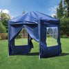 2X2m 3X3m Pop-up Gazebo Marquee Canopy Outdoor Garden Tent Pergolas Sun Shade