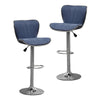 1/2/4/6x Bar Stools Gas Lift Swivel Faux Leather Kitchen Breakfast Counter Salon