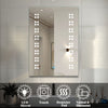 Bathroom LED Mirror with Lights, Demister Pad/Touch Switch/IP44/Light up