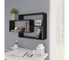 Wall Shelves Set Display Shelves Bookshelf Storage Unit Stylish Space Saving