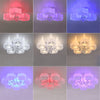 Modern LED Crystal Ceiling Lights Chandelier Lamp Kitchen Living Bed Room Light