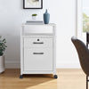 Locable MDF Wood Office Filing Cabinet Storage Cupboard bed Side Cabinet W/wheel