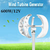 600W Lantern Wind Turbine Generator with Controller High Power Boat Marine DC12V