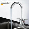 Kitchen Sink Mixer Taps Spray Chrome Brass Faucet Twin Single Lever Swivel Taps