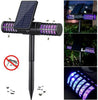 Solar/USB Outdoor Mosquito Killer Insect Fly Trap Catcher Electric UV Light Lamp