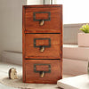 Retro Mini Chest of Drawers Cabinet Table Top Wooden Jewellery Box Trinkets Case