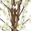 5ft Artificial Fake Cherry Peach Blossom Tree Potted Plant Flower Indoor Outdoor