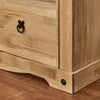 Modern 1 Door Chest of Drawers 4 Solid Pine Bedroom Wardrobe Sideboard Cabinet