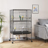 Large Bird Cage Budgie Cage for Finch Canaries Parrot with Stand