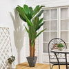 Extra Large Artificial Banana Tree Green Fake Tropical Potted Plant UV Stable