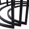 Nesting Coffee Table Set of 2 3 End Table Stacking Side Table Wood/Marble Effect