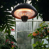 1500W Electric Patio Heater Garden Ceiling Hanging Warmer Outdoor Halogen Light