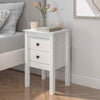 1/2x Solid Wood Pine Bedside Cabinet Side Table Furniture Multi Colours
