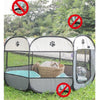 S/M/L Pop-up Pet Tent Portable Pet Fence Dog Cat Pen Fabric Kennel Cage Crate