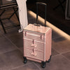 Large Vanity Makeup Beauty Trolley Moblie Hairdressing Nail Storage Case Drawers