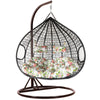 Cocoon Egg Chair Hanging Swing Double Rattan Garden Outdoor Furniture Patio