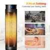 2000W Electric Oscillating Ceramic PTC Tower Fan Heater W/Digital Timer & Remote