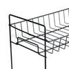 2 Tier Iron Spice Rack Bath Can Jar Holder Storage Shelf Stand Kitchen Organiser