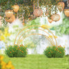 Metal Wedding Arch Frame Flower Balloon Display Backdrop Stand Table Centrepiece