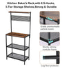 Industrial Kitchen Baker's Rack Microwave Oven Stand Kitchen Shelves Standing