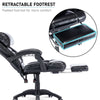 Executive Office Chair High Back Leather Recliner Computer Desk Chair W/Footrest