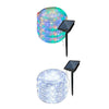 5M LED Rope Strip Tube String Fairy Solar PowerGarden Party Outdoor Light