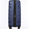 28" Large Suitcase Hard Shell Travel Trolley Hand Luggage ABS Lightweight Blue