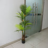 150cm Artificial Palm Tree Potted Green Plants Realistic Patio Houseplant w/ Pot