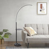 Chic Tall Curved LED Floor Lamp Reading Light Corner Coffee Table Living Room