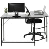 Corner Desk Study Table L shaped for Computer PC Laptop Home Office Workstation