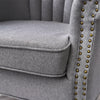 Modern Chesterfield Book Reading Sofa Deep Padding Sofa Chair Armchair