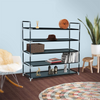 5 Tier Shoe Rack Extendable Organiser For 25 Pairs Shoes Space Saver Waterproof