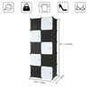 10 Cube DIY Wardrobe Cupboard Cabinet Organizer Stackable Storage Shelves UK