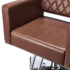 Cube Barber Chair 360° Swivel Hydraulic Salon Beauty Tattoo Hair Styling Chair
