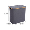 Foldable Felt Linen Storage Basket Bin Toy Box Clothes Organizer Basket w Handle