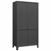 Industrial Wardrobe Anthracite 90x50x180 Metal F5Z4