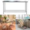 Stainless Steel Catering Kitchen Food Service Worktop Work Table Prep Tables